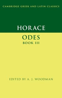 bokomslag Horace: Odes Book III