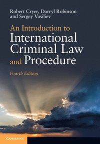 bokomslag An Introduction to International Criminal Law and Procedure