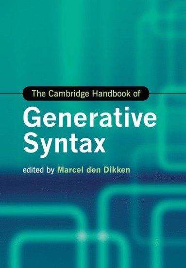 bokomslag The Cambridge Handbook of Generative Syntax