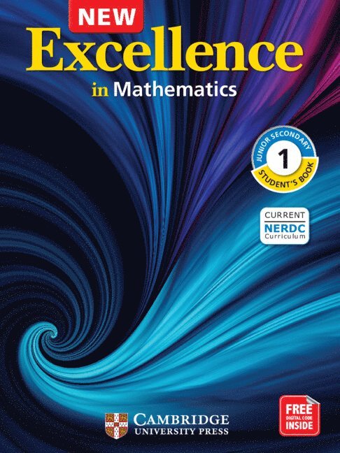 NEW Excellence in Mathematics JSS1 Student Book Blended with Cambridge Elevate 1