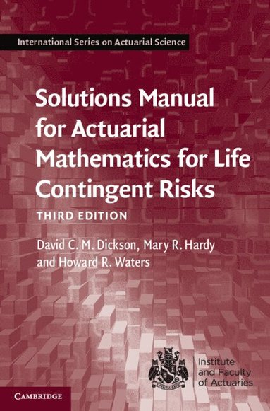 bokomslag Solutions Manual for Actuarial Mathematics for Life Contingent Risks