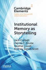 bokomslag Institutional Memory as Storytelling