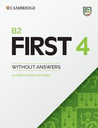 bokomslag B2 First 4 Student's Book without Answers
