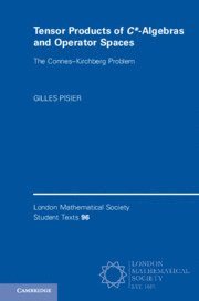 bokomslag Tensor Products of C*-Algebras and Operator Spaces