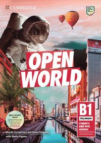 bokomslag Open World Preliminary Self Study Pack (SB w Answers w Online Practice and WB w Answers w Audio Download and Class Audio)