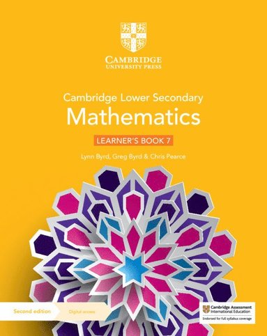 bokomslag Cambridge Lower Secondary Mathematics Learner's Book 7 with Digital Access (1 Year)