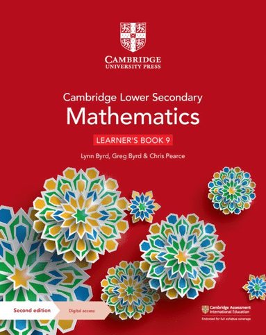 bokomslag Cambridge Lower Secondary Mathematics Learner's Book 9 with Digital Access (1 Year)