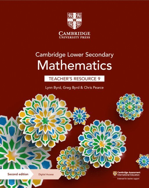 Cambridge Lower Secondary Mathematics Teacher's Resource 9 with Digital Access 1