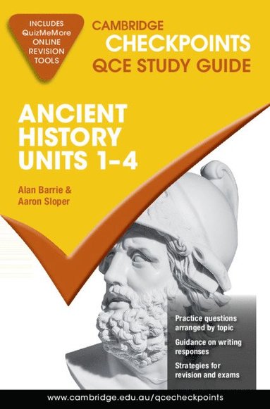 bokomslag Cambridge Checkpoints QCE Ancient History Units 1-4