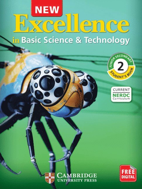 NEW Excellence in Basic Science and Technology JSS2 Student Book Blended with Cambridge Elevate 1