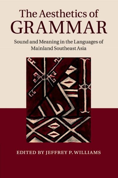 Jeffrey P. Williams - The Aesthetics of Grammar, Häftad