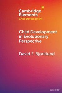 bokomslag Child Development in Evolutionary Perspective