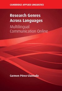 bokomslag Research Genres Across Languages
