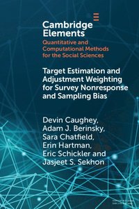 bokomslag Target Estimation and Adjustment Weighting for Survey Nonresponse and Sampling Bias