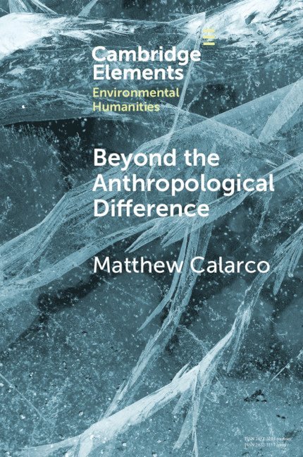 Beyond the Anthropological Difference 1