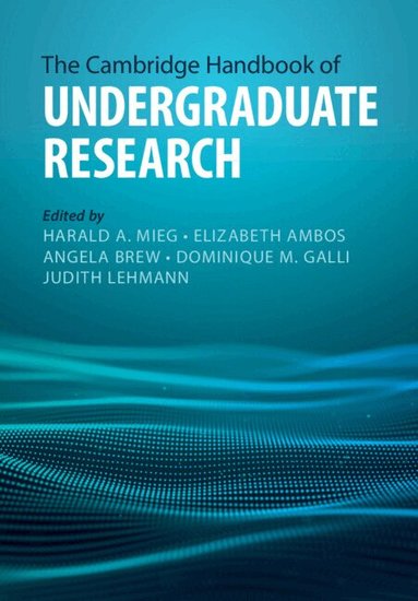 Harald A. Mieg, Elizabeth Ambos, Angela Brew, Dominique Galli, Judith Lehmann - The Cambridge Handbook of Undergraduate Research, Häftad