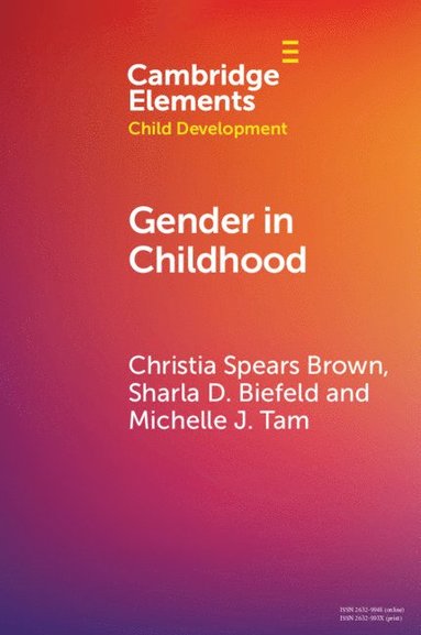 bokomslag Gender in Childhood