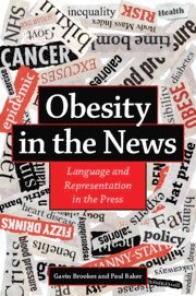 Gavin Brookes, Paul Baker, Gavin (Lancaster University) Brookes, Paul (Lancaster University) Baker - Obesity in the News, Häftad