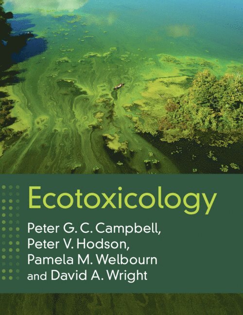 Peter G. C. Campbell, Peter V. Hodson, Pamela M. Welbourn, David A. Wright, Ontario) Hodson, Peter V. (Queen's University, Ontario) Welbourn, Pamela M. (Queen's University, Peter G C Campbell, Peter V Hodson, Pamela M Welbourn, David A Wright - Ecotoxicology, Häftad