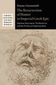 The Resurrection of Homer in Imperial Greek Epic 1