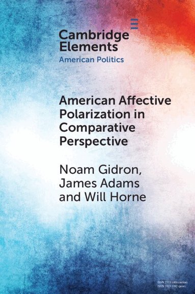 Noam Gidron, James Adams, Will Horne - American Affective Polarization in Comparative Perspective, Häftad