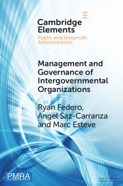 Management and Governance of Intergovernmental Organizations 1