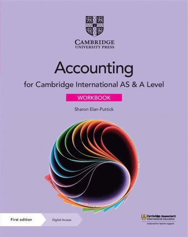 bokomslag Cambridge International AS & A Level Accounting Workbook with Digital Access (2 Years)