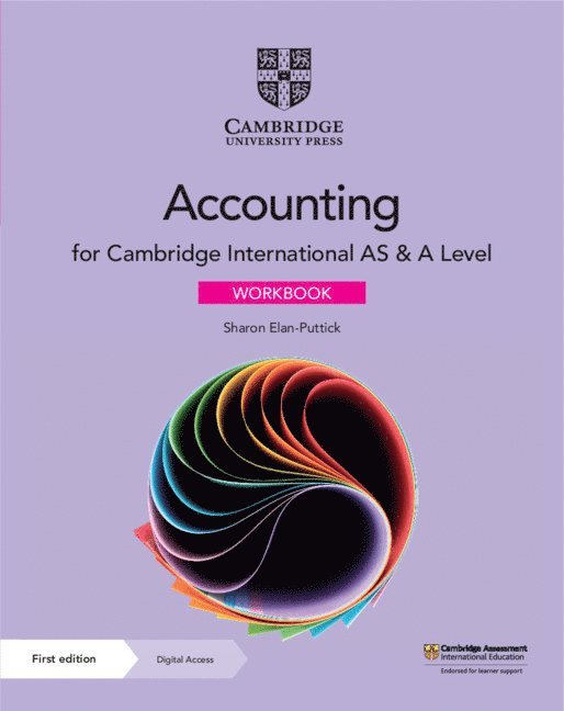 Cambridge International AS & A Level Accounting Workbook with Digital Access (2 Years) 1