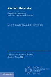 M. J. D. Hamilton, D. Kotschick, M. J. D. (Universitat Stuttgart) Hamilton, D. (Ludwig-Maximilians-Universitat Munchen) Kotschick - Künneth Geometry, Häftad