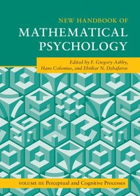 bokomslag New Handbook of Mathematical Psychology: Volume 3, Perceptual and Cognitive Processes