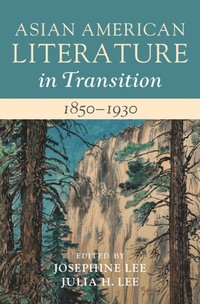 bokomslag Asian American Literature in Transition, 1850-1930: Volume 1