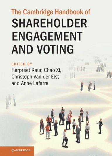 bokomslag The Cambridge Handbook of Shareholder Engagement and Voting