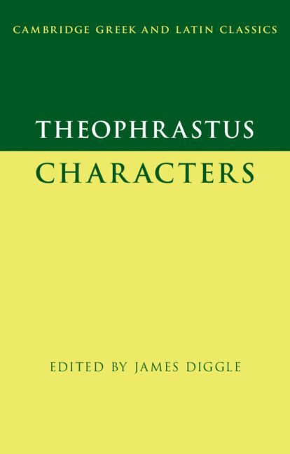 Theophrastus: Characters 1