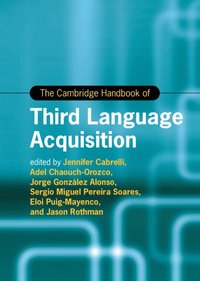 bokomslag The Cambridge Handbook of Third Language Acquisition
