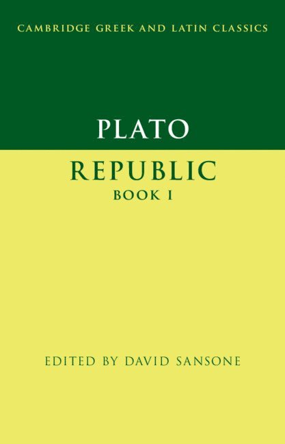 Plato: Republic Book I 1