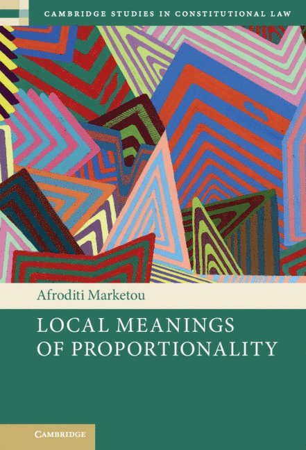 Afroditi Marketou, Afroditi (Universite du Luxembourg) Marketou - Local Meanings of Proportionality, Inbunden