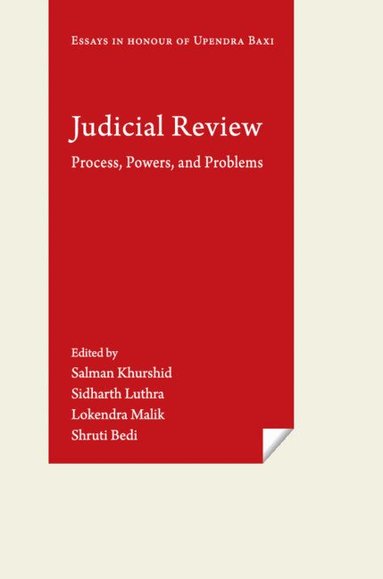 Salman Khurshid, Sidharth Luthra, Lokendra Malik, Shruti Bedi - Judicial Review, Inbunden