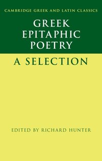 bokomslag Greek Epitaphic Poetry