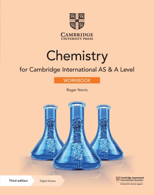 Cambridge International AS & A Level Chemistry Workbook with Digital Access (2 Years) 1