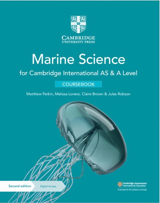 Cambridge International AS & A Level Marine Science Coursebook with Digital Access (2 Years) 1