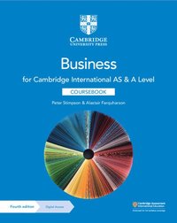 bokomslag Cambridge International AS & A Level Business Coursebook with Digital Access (2 Years)