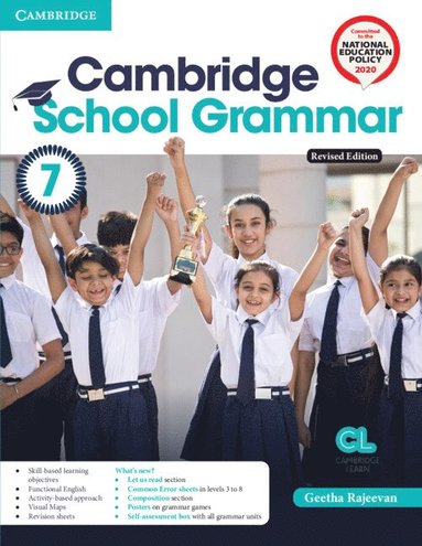 bokomslag Cambridge School Grammar Level 7 Student's Book with AR APP and Poster