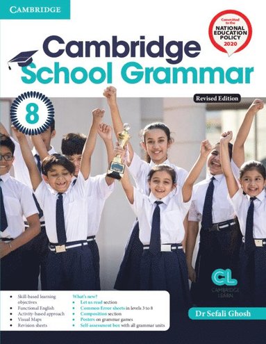 bokomslag Cambridge School Grammar Level 8 Student's Book with AR APP and Poster