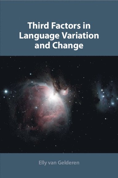 bokomslag Third Factors in Language Variation and Change