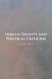 bokomslag Human Dignity and Political Criticism