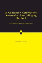 A Centenary Celebration: Volume 87 1