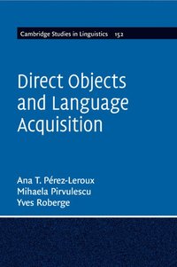 bokomslag Direct Objects and Language Acquisition