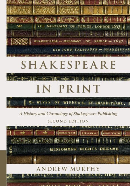 Andrew Murphy - Shakespeare in Print, Häftad