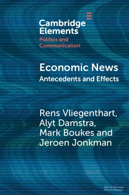 Rens Vliegenthart, Alyt Damstra, Mark Boukes, Jeroen Jonkman - Economic News, Häftad