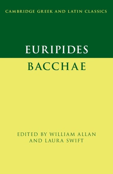 bokomslag Euripides: Bacchae